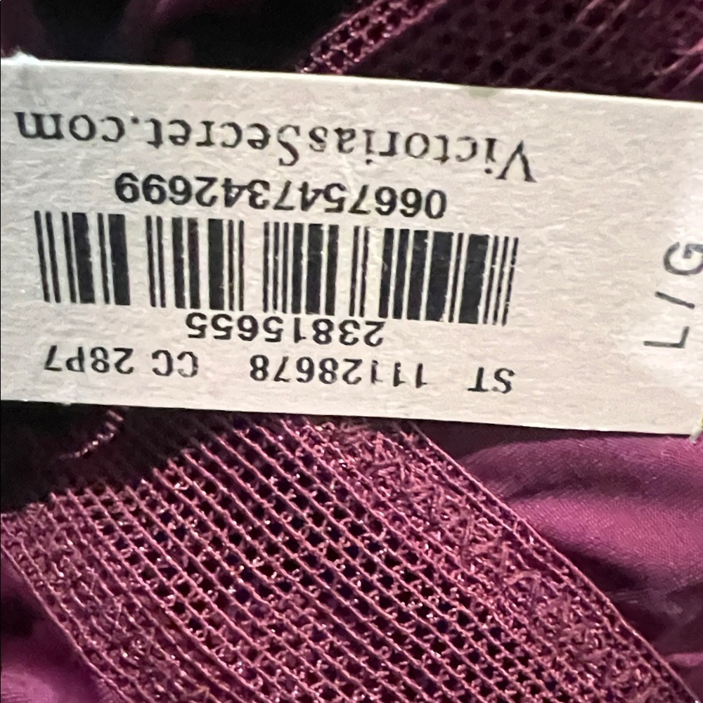 Victoria's Secret Wine V-Neck Bodysuit - Picture 6 of 7
